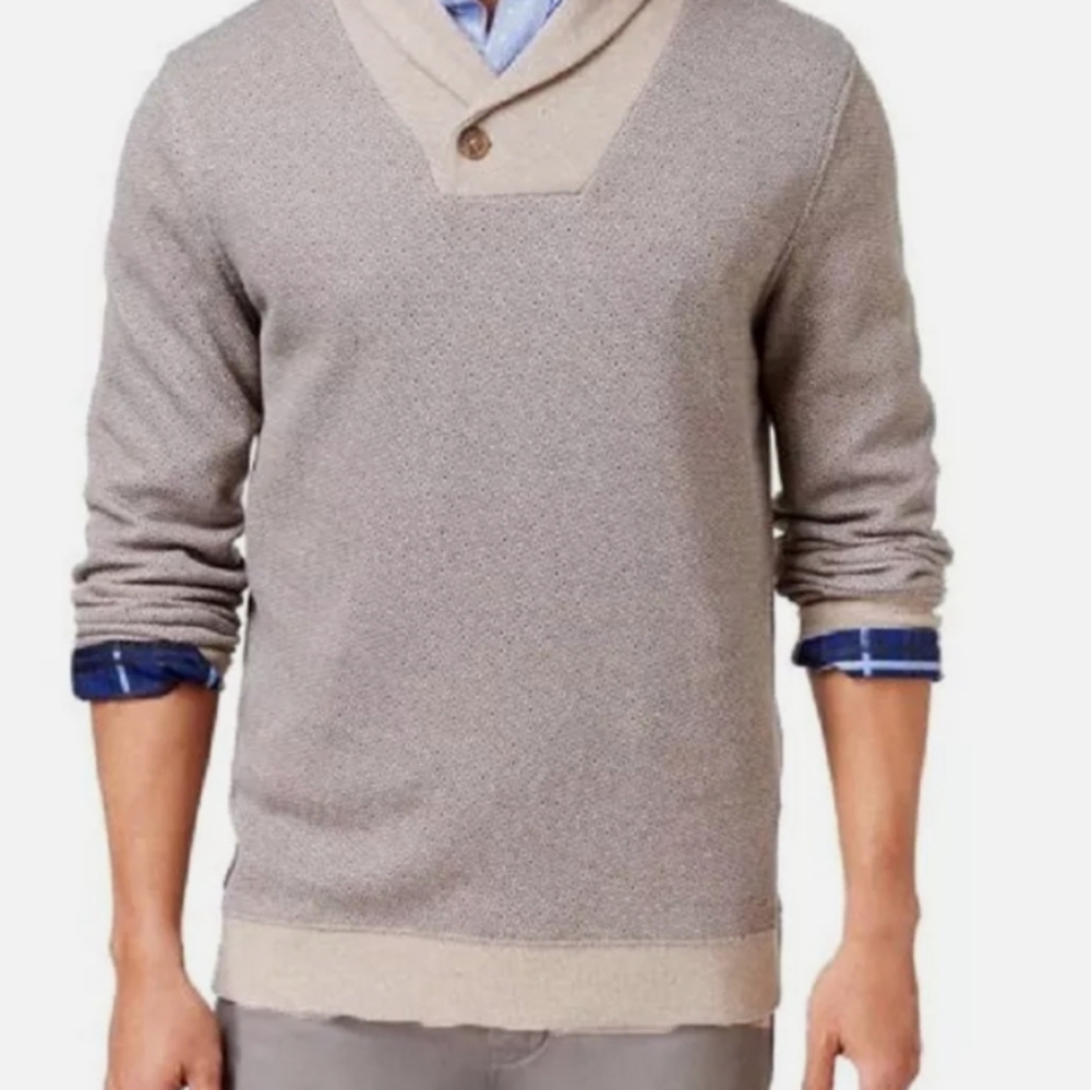 New Tasdo Elba Men's 100% cotton sweater L